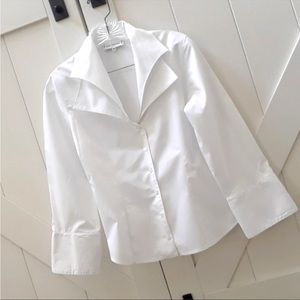 ANNE FONTAINE KELISTE BLOUSE size 40